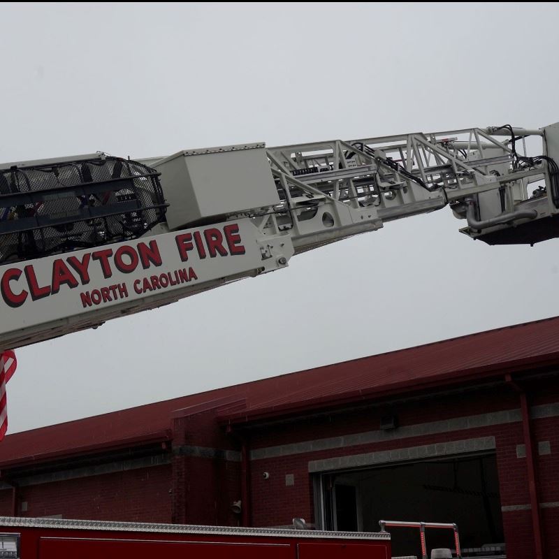 Clayton Fire Ladder Truck