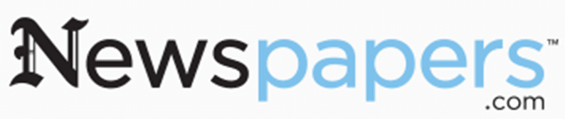 Newspapers dot Com Logo Opens in new window